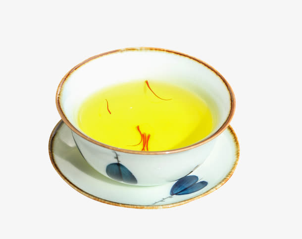 藏红花茶免抠