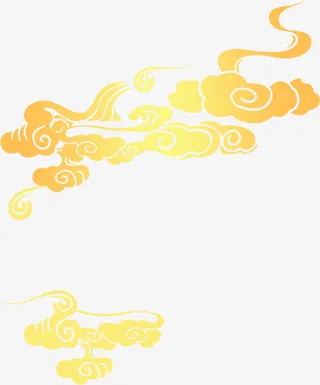 金色的海报背景装饰