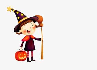 万圣节卡通小人高清免抠图素材免抠