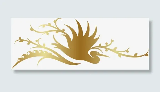 手绘渐变花纹免抠 手绘渐变花纹免抠