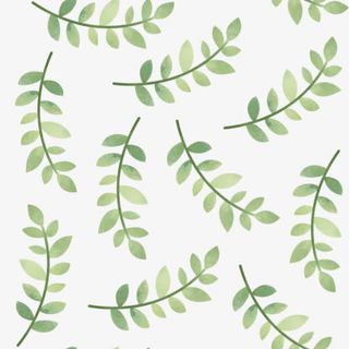 水彩叶子底纹免抠