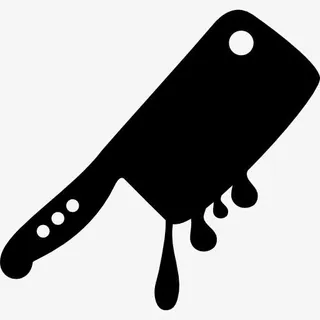 万圣节的屠刀图标免抠