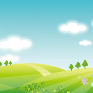 卡通风景背景图高清