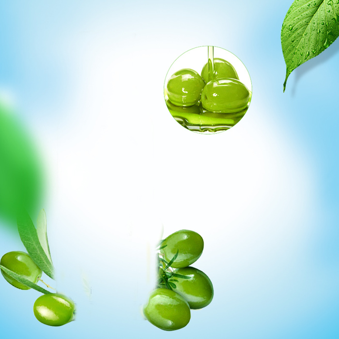 橄榄油面霜护肤品PSD分层主图背景素材高清