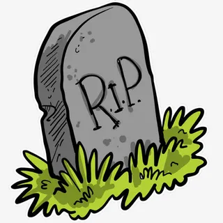 万圣节墓碑免抠