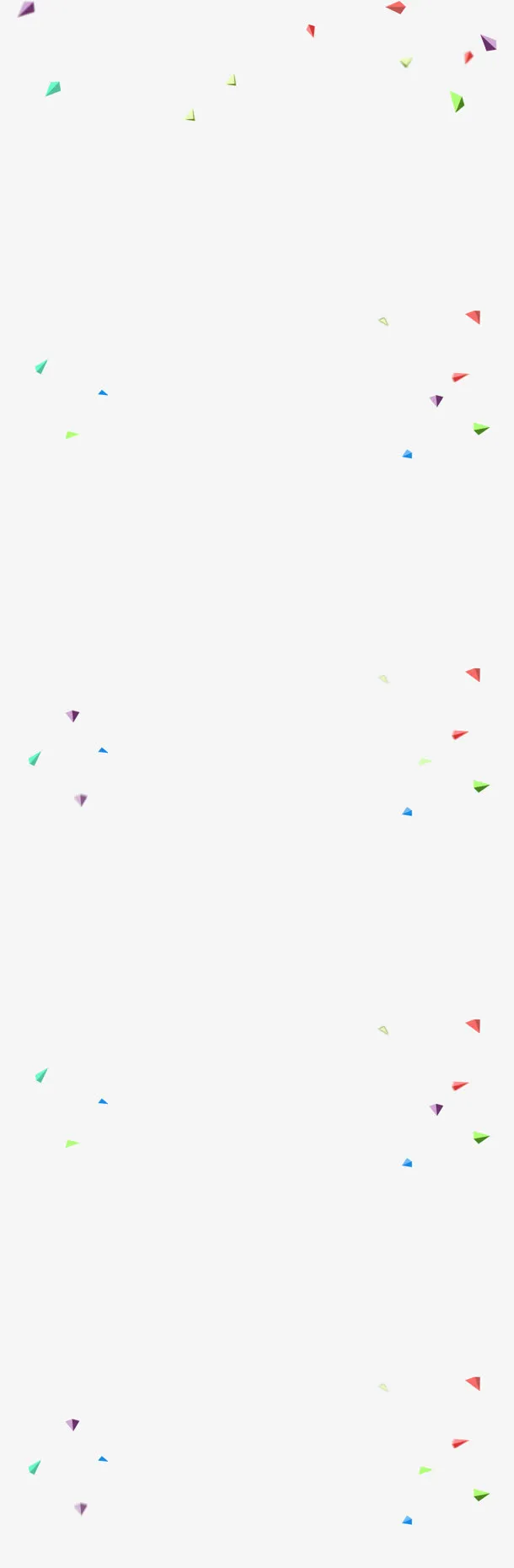 创意合成效果不规则几何形状免抠