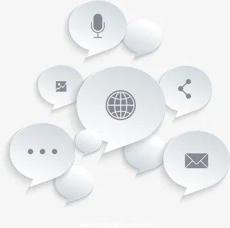 白色纸质语言气泡矢量素材下载,免抠手绘/卡通卡通元素 白色纸质语言气泡矢量素材下载,免抠手绘/卡通卡通元素