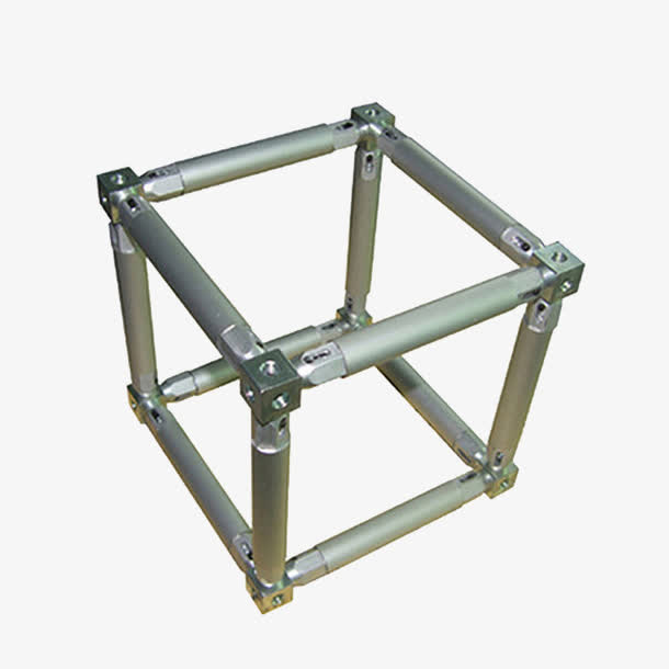 3D桁架立体图免抠