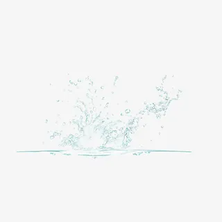 飞溅的水滴免抠