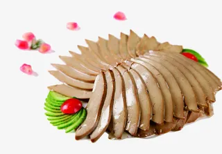 精美鹅肝切片免抠