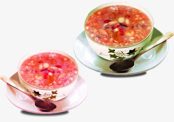 碗装腊八粥素材免抠