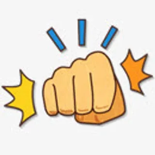 卡通拳头来袭图标免抠