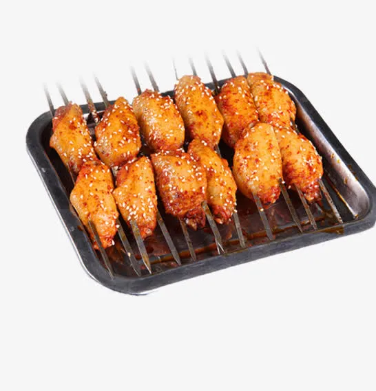烤鸡翅图免抠