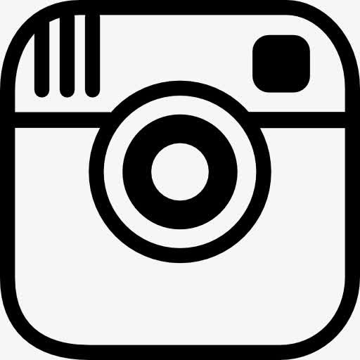 Instagram照片的相机LOGO的轮廓图标免抠