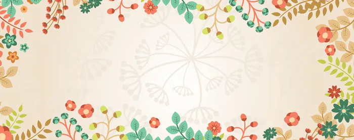 花瓣婚礼质感纹理黄色banner背景高清