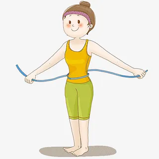 量腰围的女人免抠