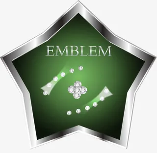 欧式盾牌装饰免抠