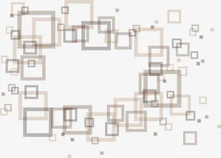 漂浮棕色方格免抠