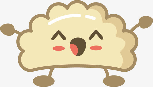 可爱水饺免抠