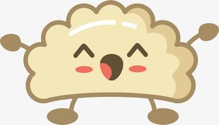 可爱水饺免抠