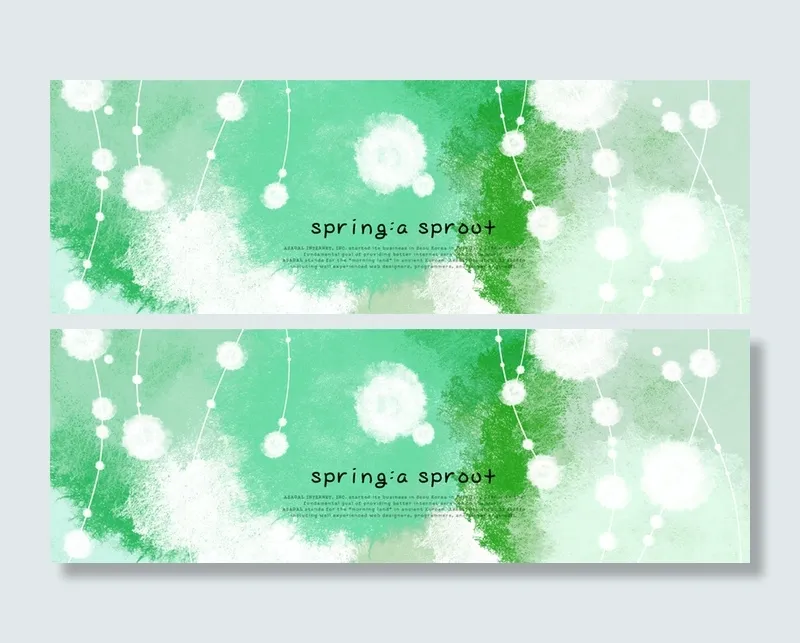 春天BANNER高清