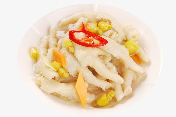 开胃凤爪山椒凤爪免抠