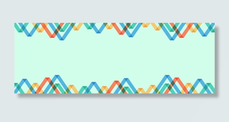 简约线条背景banner高清