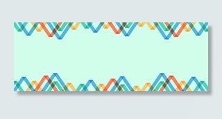 简约线条背景banner高清