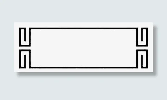 古风简洁边框免抠