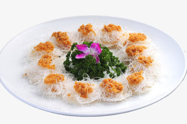 蒜茸粉丝免抠