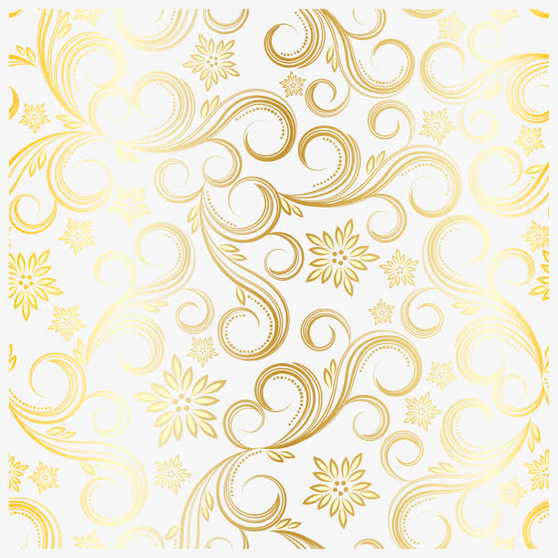 欧式高档花纹背景矢量免抠