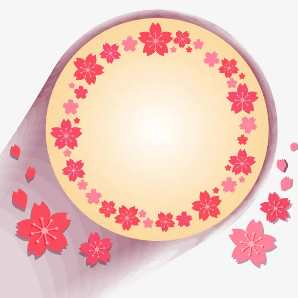 中式花纹边框底纹矢量免抠
