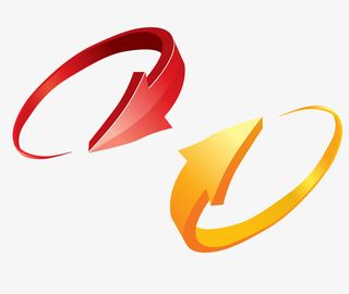 矢量立体箭头免抠