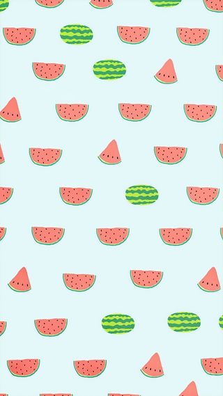 夏天 手机背景图 西瓜 底纹 大暑 小暑高清