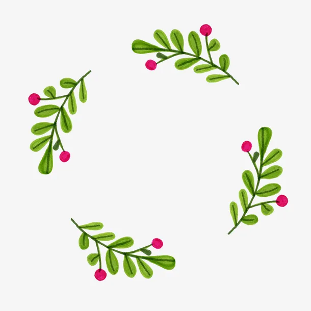 草环装饰素材图案免抠