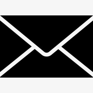 电子邮件填充封闭信封图标免抠