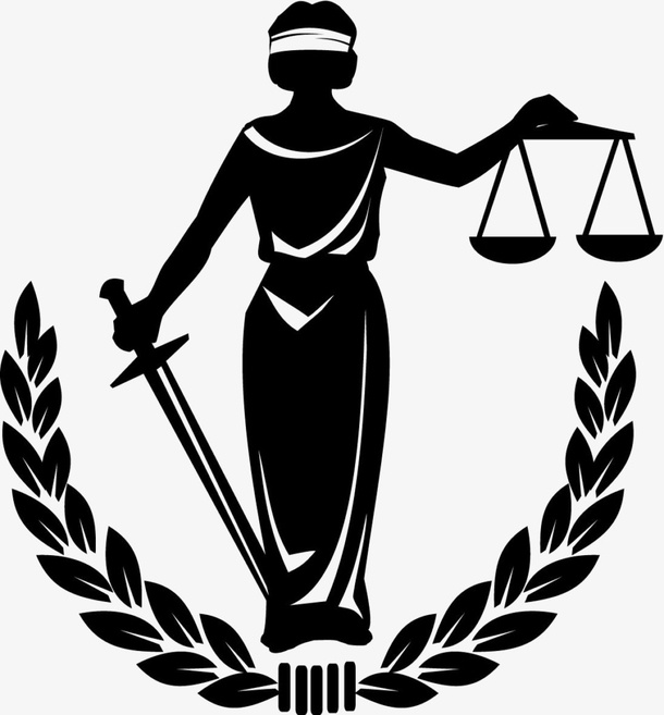 法律公平女神免抠