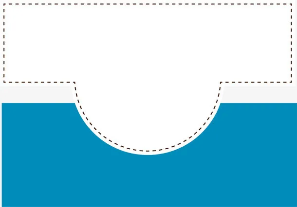 绿色简约信封免抠