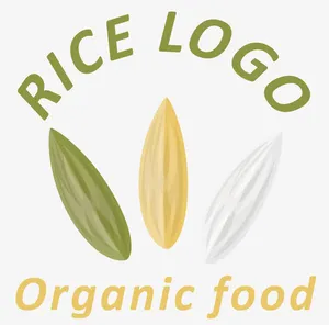 有机大米LOGO免抠