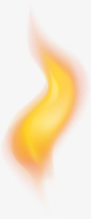 曲线火焰烛光免抠