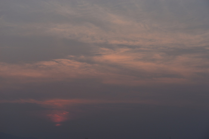 学校的夕阳也是很美高清