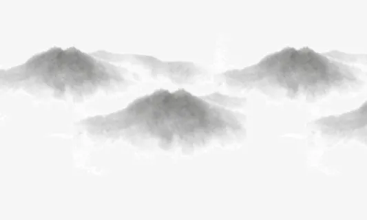 中国风山脉免抠