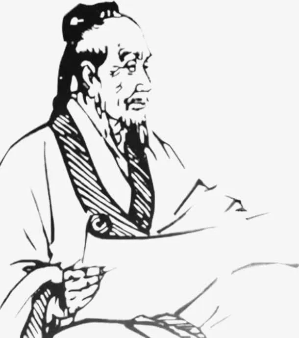 手绘华佗素材免抠