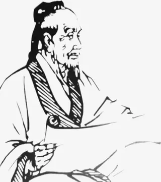 手绘华佗素材免抠