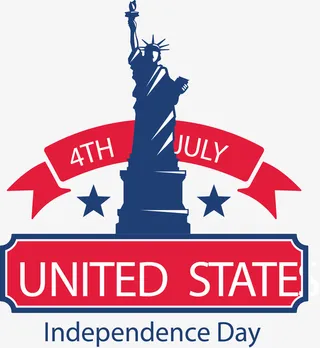 美国自由女神徽章免抠