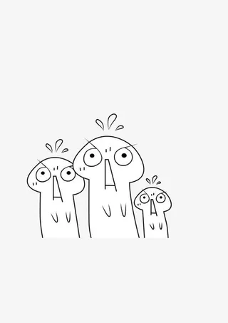 我和我的小伙伴们都惊呆了素材免抠