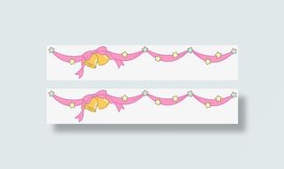 特色甜美分隔线免抠