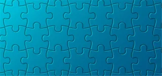 蓝绿拼图背景高清