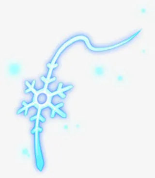 雪花发光免抠