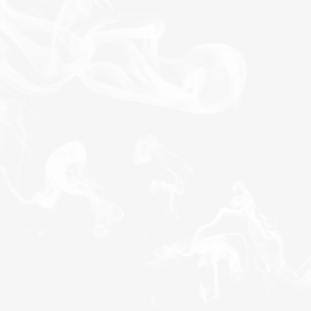 异形白色热气烟雾素材免抠